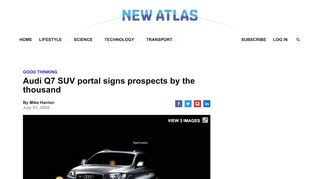 
                            8. Audi Q7 SUV portal signs prospects by the thousand - New Atlas