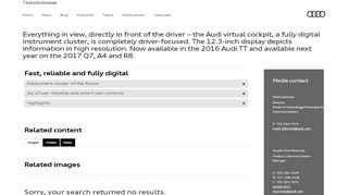 
                            2. Audi virtual cockpit | Audi USA