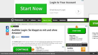 
                            6. Audible Login: So klappt es mit und ohne Amazon! | Freeware.de