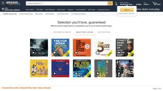 
                            6. Audible Membership: Amazon.ca: Audible Canada