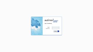 
                            2. audimex ag - Support Center - login / Anmeldung