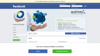 
                            6. Audimex GHANA - About | Facebook