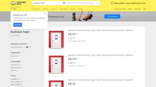 
                            6. Audiojus Login - Ferramentas e Construção no Mercado Livre ...
