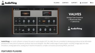 
                            1. AudioThing - Audio Plugins (VST, AU, AAX) and Sample ...