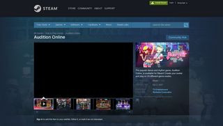 
                            6. Audition Online on Steam