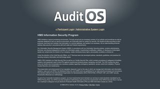 
                            3. AuditOS » HMS Information Security Program