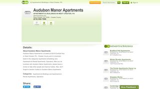 
                            8. Audubon Manor Apartments in West Chester, PA - Apartments ...