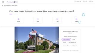 
                            6. Audubon Manor - West Chester, PA apartments for rent