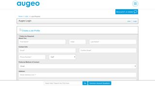 
                            6. Augeo Login - Augeo