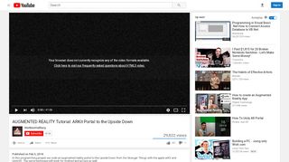 
                            2. AUGMENTED REALITY Tutorial: ARKit Portal to the Upside Down ...