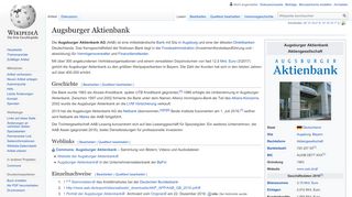 
                            2. Augsburger Aktienbank – Wikipedia