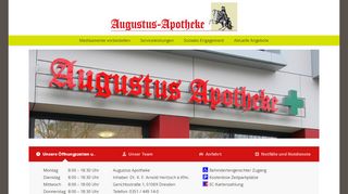 
                            4. Augustus-Apotheke Dresden - Herzlich willkommen!