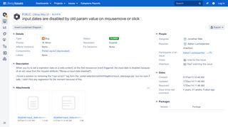 
                            6. [#AUI-816] input dates are disabled by old param value on ...