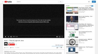 
                            1. Aula 1 - Tela de Login em Java - YouTube