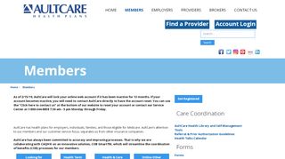 
                            2. AultCare Members