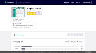 
                            9. Aupair World Reviews | Read Customer Service Reviews of ...