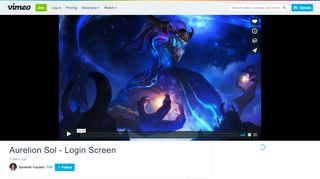 
                            8. Aurelion Sol - Login Screen on Vimeo