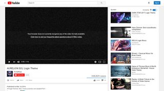 
                            2. AURELION SOL Login Theme - YouTube