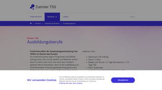 
                            7. Ausbildung bei Daimler TSS