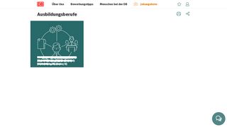 
                            8. Ausbildungberufe | Das Karriereportal der DB