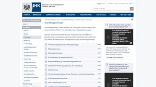 
                            4. Ausbildungsprüfungen – IHK Frankfurt am Main