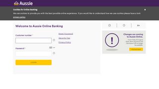 
                            6. Aussie Home Loans Online - Welcome to Aussie Online Banking