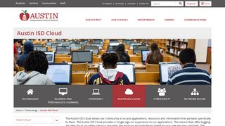 
                            2. Austin ISD Cloud | Austin ISD