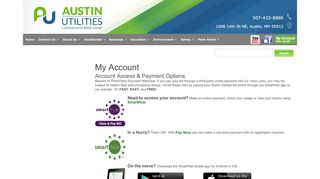 
                            7. Austin Utilities - My Account: