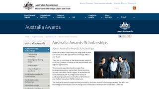 
                            1. Australia Awards Scholarships - Department of Foreign ...