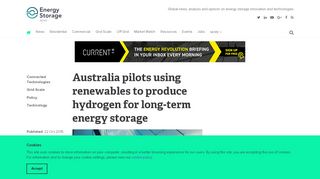 
                            9. Australia pilots using renewables to produce hydrogen for ...