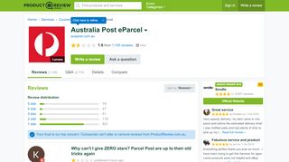 
                            9. Australia Post eParcel Reviews - ProductReview.com.au