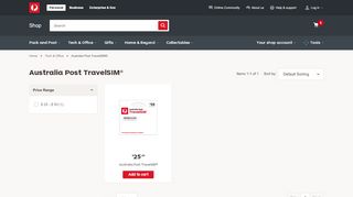 
                            4. Australia Post TravelSIM® - Tech & Office