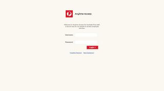 
                            8. Australia Post: WFA Login