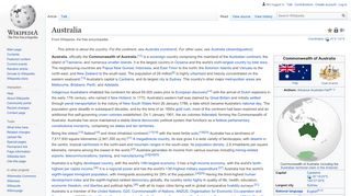 
                            5. Australia - Wikipedia