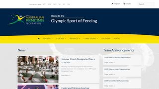 
                            1. Australian Fencing Federation | Governing fencing sport in ...