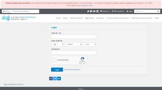 
                            1. Australian Health Practitioner Regulation Agency - Online ...