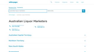 
                            7. Australian Liquor Marketers - White Pages®