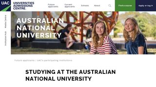 
                            5. Australian National University - UAC