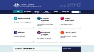 
                            9. Australian Passport Office