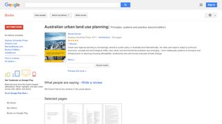 
                            5. Australian urban land use planning: Principles, systems and ...