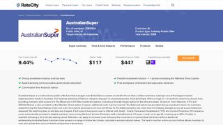 
                            7. AustralianSuper AustralianSuper | Review & Compare ...