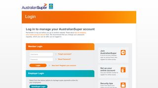 
                            7. AustralianSuper - Login