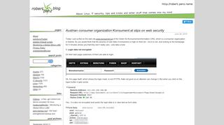 
                            2. Austrian consumer organization Konsument.at slips on web ...