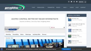 
                            1. Austro Control Wetter mit neuer Webseite - Paragliding.de