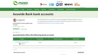 
                            9. Auswide Bank bank accounts - Mozo.com.au