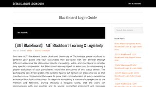 
                            6. aut outlook | Details About Login 2019 - CCC Blackboard