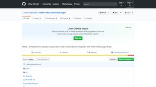 
                            3. auth0-samples/react-redux-universal-login: Offers a ... - GitHub