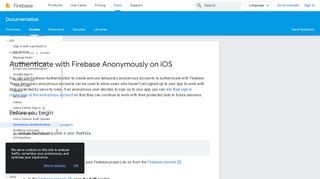 
                            4. Authenticate with Firebase Anonymously on iOS | Firebase