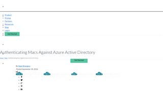 
                            5. Authenticating Macs Against Azure Active …