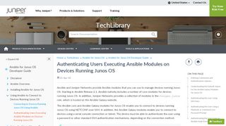 
                            8. Authenticating Users Executing Ansible Modules on Devices Running ...